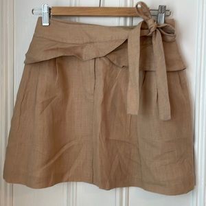 Linen calypso skirt